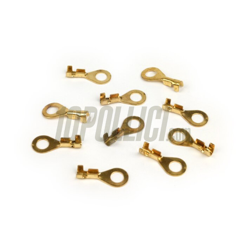 Terminal connector, eyelet, Ø= 5.7mm - 10 pz