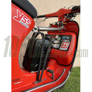 Piastre di rinforzo superiore per cavalletto centrale, con gancio portabagagli,"Pro"  S.T. CORSE  Vespa 50-125 PK