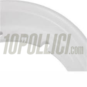 Alloy wheel rim SIP 2.0 2.10-10 Tubeless Vespa 50, 125 ET3 Primavera, PK, PX, T5 - glossy white