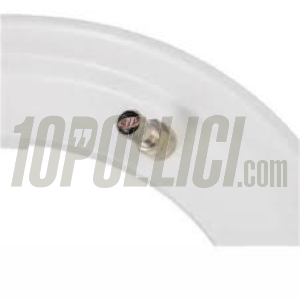 Alloy wheel rim SIP 2.0 2.10-10 Tubeless Vespa 50, 125 ET3 Primavera, PK, PX, T5 - glossy white