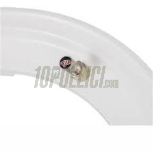 Alloy wheel rim SIP 2.0 2.10-10 Tubeless Vespa 50, 125 ET3 Primavera, PK, PX, T5 - glossy white