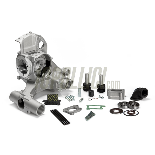 Engine casing MALOSSI VR-One Vespa P200E, PX200 E, Lusso, `98, MY, reed valve