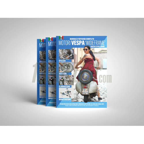 Book "The Complete Spanner's Manual – Vespa Wideframe Engines" - by Martin 'Sticky' Round