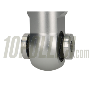 Shock absorber rear -BGM PRO SC/R1 SPORT, 385mm- Vespa Wideframe VM1, VM2, VN1, VN2, VB1, VL1, VL2, VL3, GS150 - black/silver