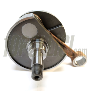 Crankshaft W1R Rotary stroke 60, conrod 105, flywheel side circle 97, cone 20 Vespa Largeframe