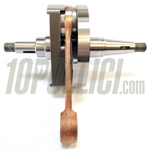 Crankshaft W1R Rotary stroke 60, conrod 105, flywheel side circle 97, cone 20 Vespa Largeframe