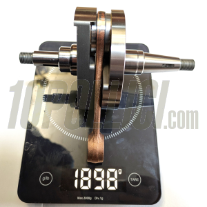 Crankshaft W1R Rotary stroke 60, conrod 105, flywheel side circle 97, cone 20 Vespa Largeframe