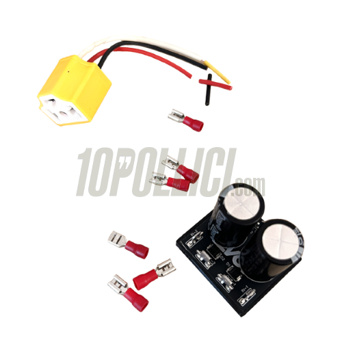 Headlamp Unit LED EVOK for Vespa 50-125 PK S, XL with PX, PE style