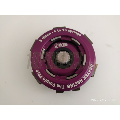 Clutch DEXTER RACING The Purple Five Smallframe - kevlar plates