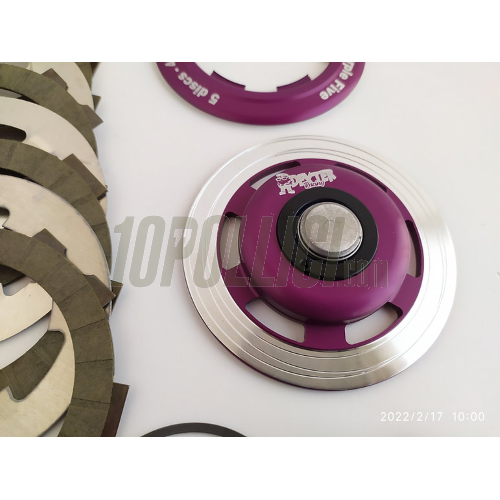 Clutch DEXTER RACING The Purple Five Smallframe - kevlar plates