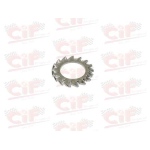 Rondella dentellata attacco superiore ammortizzatore anteriore Vespa PK XL, XL, PX/PE, T, Cosa - Ø 10