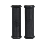 Grips Vespa 50, 90, 125 Primavera, VNB1-2, GT, 150 GL, Super Sprint, 180 SS - black, squared PIAGGIO