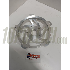 Front wheel rim mounting hub DEXTER RACING RDP Silver for Zip fork - Vespa Smallframe