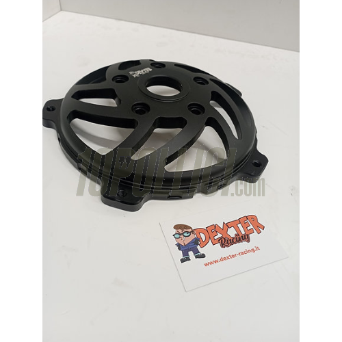 Front wheel rim mounting hub RDP Black for DEXTER RACING disc brake kits - Vespa Smallframe