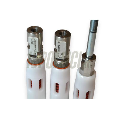Complete teflon slider 'bodywork-saver' kit S.T.CORSE "Spring"