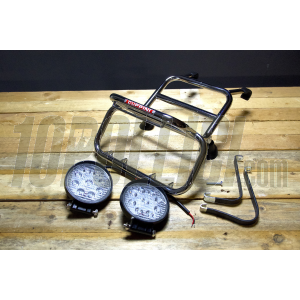 Portapacchi anteriore con fanali CUPPINI Vespa GTS 125 - 200 - 250 - 300 - 310, nero