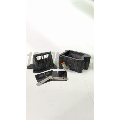 Intake manifold lower part reed valve VespaLab, for Vespa GT, GL, Sprint, TS, VBA, Super, Rally, PX, PE, T5, Cosa - Malossi VR-ONE crankcase
