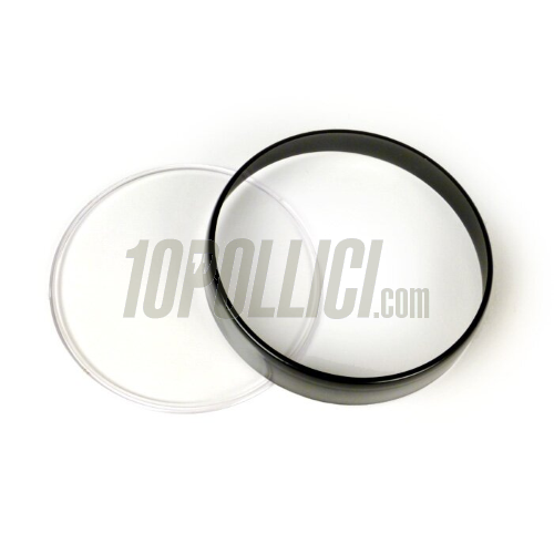 Speedometer lens for Vespa Ø=105mm - Vespa PX -> 1984, with black ring