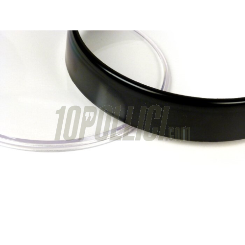 Speedometer lens for Vespa Ø=105mm - Vespa PX -> 1984, with black ring