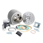 Kit cilindro VMC 177cc "Crono" Vespa 125 PX, TS, Sprint V. in alluminio, d.63 corsa 57, testa in alluminio pressofuso Candela Laterale
