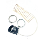 Air bellow DDL with directional curve Ø70mm Vespa PX, T5, Sprint, GL, GT, Rally