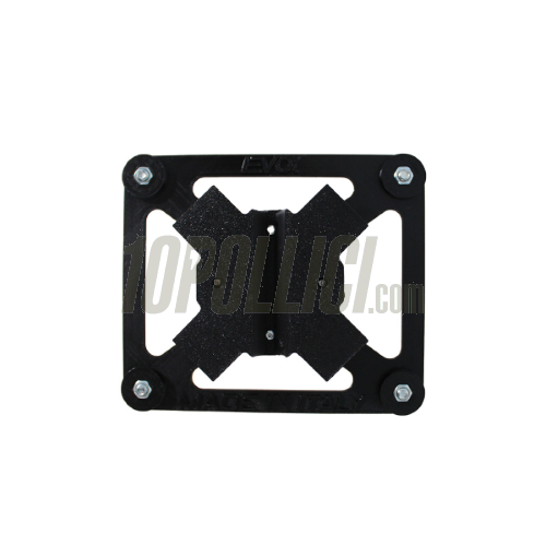 Number plate frame for mopeds, 155x150, WITH APPLE® AIRTAG® HOLDER
