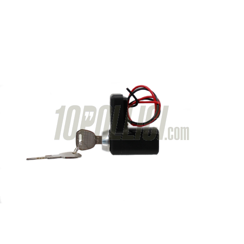 Light switch EVOK IRON Vespa 50 Special, with key - black