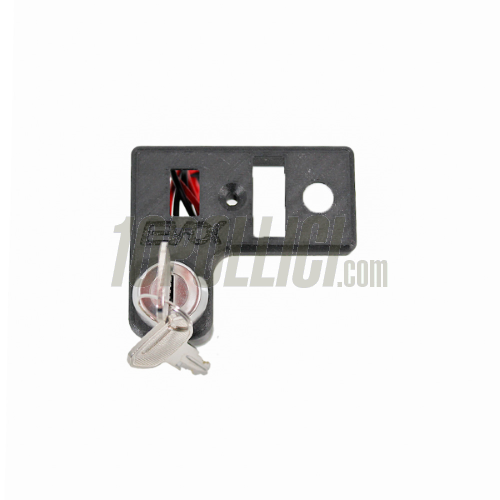 Light switch EVOK IRON Vespa 50 Special, with key - carbon fiber