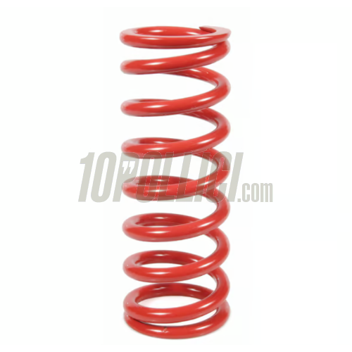 Spring for Vespa BITUBO shock absorbers h=75x6,5mm, red