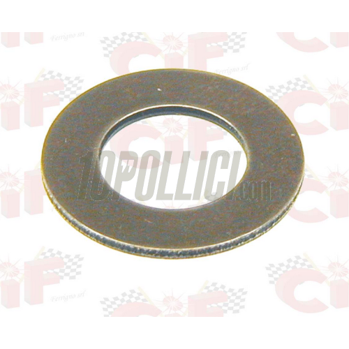 Rondella inferiore a tazza per vite leva manubrio, Ø 6,5x14x0.5 mm, per Vespa