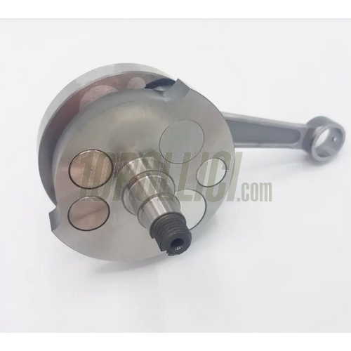 Crankshaft VMC rotary valve Vespa 50, Special, PK, XL, HP, Rush, cone 19, stroke 43, conrod 87 CNC