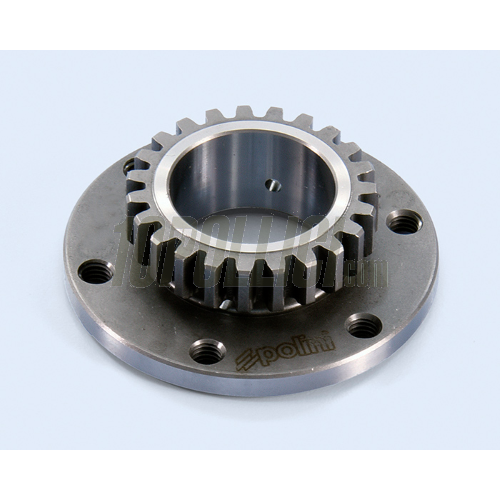 Pignone 23 denti dritti per frizione POLINI High Torque For Race Clutch - per corona Polini z 67/68 - Vespa PX 125, PX 150, PX 200, T5, Cosa, Rally, LML 2T