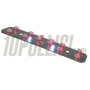 Fanale posteriore BGM PRO LED Lambretta LI 1-2 <1960, TV 1-2 <1960 - 12V