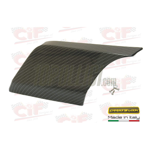 Convogliatore aria esterno per sportello cofano motore CARBONE LOOK Vespa 50, Special, 90, 125 ET3 Primavera