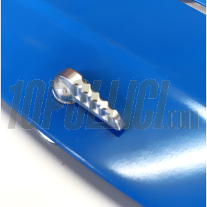 Kit chiusura sportello cofano motore VZR Vezzola Racing con levetta in Ergal Vespa 50, 90, 125 ET3 Primavera