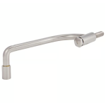 Holder mirror left Vespa 125 VNA/VNB 1-2T - stainless steel polished