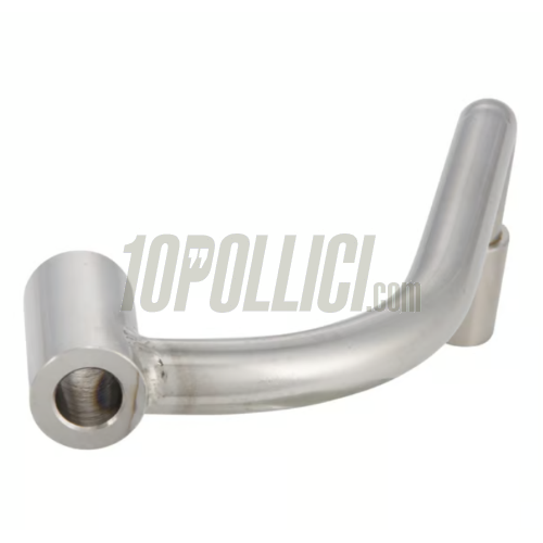 Holder mirror left Vespa 125 VNA/VNB 1-2T - stainless steel polished
