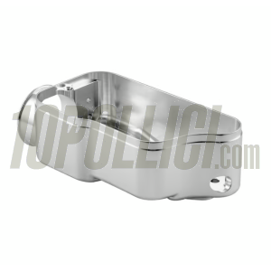 Scatola carburatore SIP PERFORMANCE CNC Vespa VNA -> TS, PX, PE, T5 - argento anodizzato