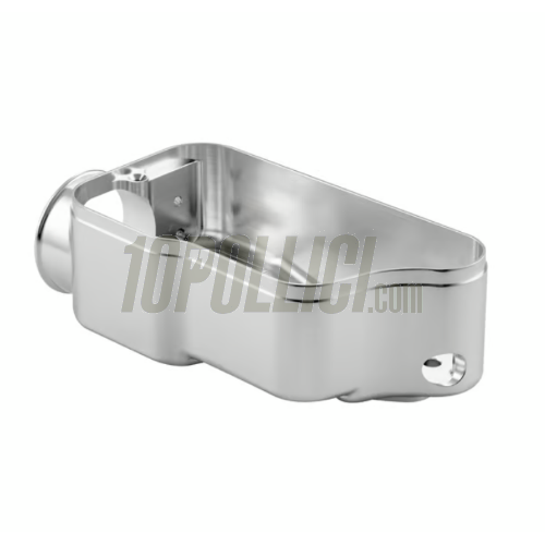 Scatola carburatore SIP PERFORMANCE CNC Vespa VNA -> TS, PX, PE, T5 - argento anodizzato
