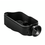 Carburetor casing SIP PERFORMANCE CNC, for Vespa VNA -> TS, PX, PE, T5 - anodised black