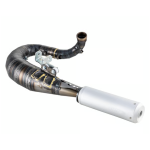 Racing exhaust SIP PERFORMANCE Mustang 2.1 Silent by NORDSPEED Vespa PX 200, Rally 200, Cosa 200, aluminium silencer
