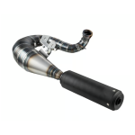 Racing exhaust SIP PERFORMANCE R2 Silent by Nordspeed Vespa PX200, Rally180-200, Cosa 1 200, black aluminium silencer