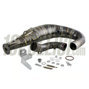 Espansione racing SIP PERFORMANCE Mustang 2.1 Silent by NORDSPEED Vespa PX 200, Rally 200, Cosa 200, silenziatore alluminio nero
