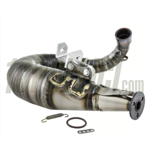 Espansione racing SIP PERFORMANCE Mustang 2.1 Silent by NORDSPEED Vespa PX 200, Rally 200, Cosa 200, silenziatore alluminio nero