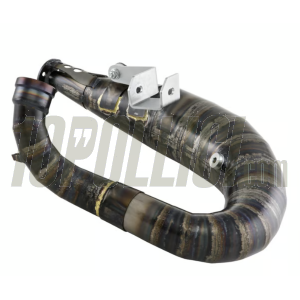 Espansione racing SIP PERFORMANCE Mustang 2.1 Silent by NORDSPEED Vespa PX 200, Rally 200, Cosa 200, silenziatore alluminio nero