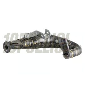Espansione racing SIP PERFORMANCE Mustang 2.1 Silent by NORDSPEED Vespa PX 200, Rally 200, Cosa 200, silenziatore alluminio nero