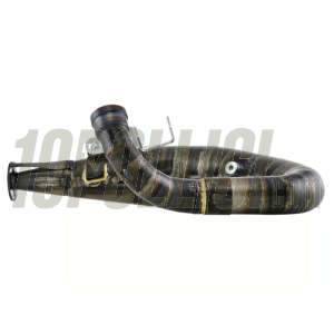 Espansione racing SIP PERFORMANCE Mustang 2.1 Silent by NORDSPEED Vespa PX 200, Rally 200, Cosa 200, silenziatore alluminio nero