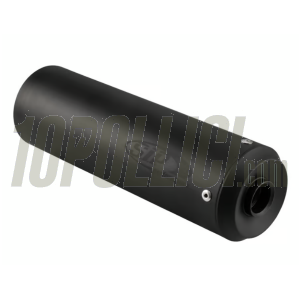 Espansione racing SIP PERFORMANCE Mustang 2.1 Silent by NORDSPEED Vespa PX 200, Rally 200, Cosa 200, silenziatore alluminio nero