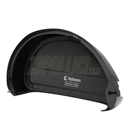 Cofano in carbonio lato motore C6  PERFORMANCE Vespa PX con gancio interno