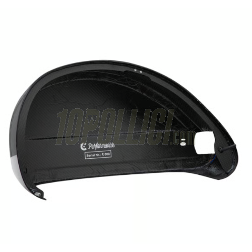 Cofano in carbonio lato motore C6  PERFORMANCE Vespa PX con gancio interno